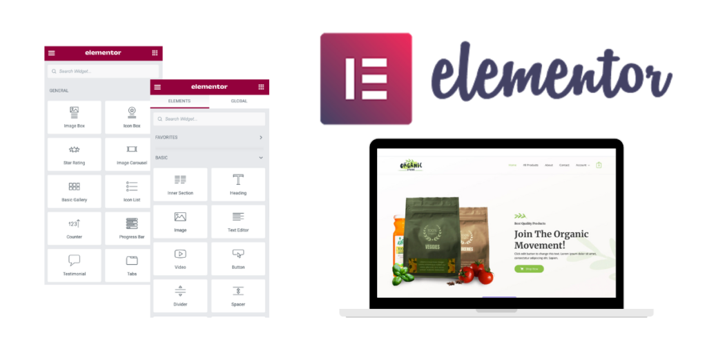 build your website with elementor